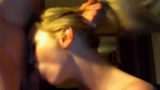amateur blonde facial in front of Webcam